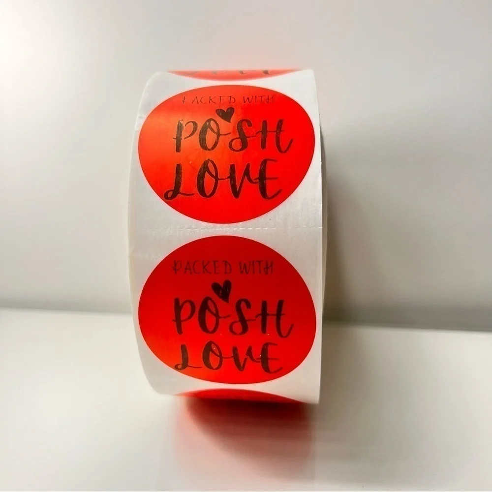 Thank You Stickers for poshmark 2in round | Shipping Supplies | NWT 100 pac - Picture 11 of 13